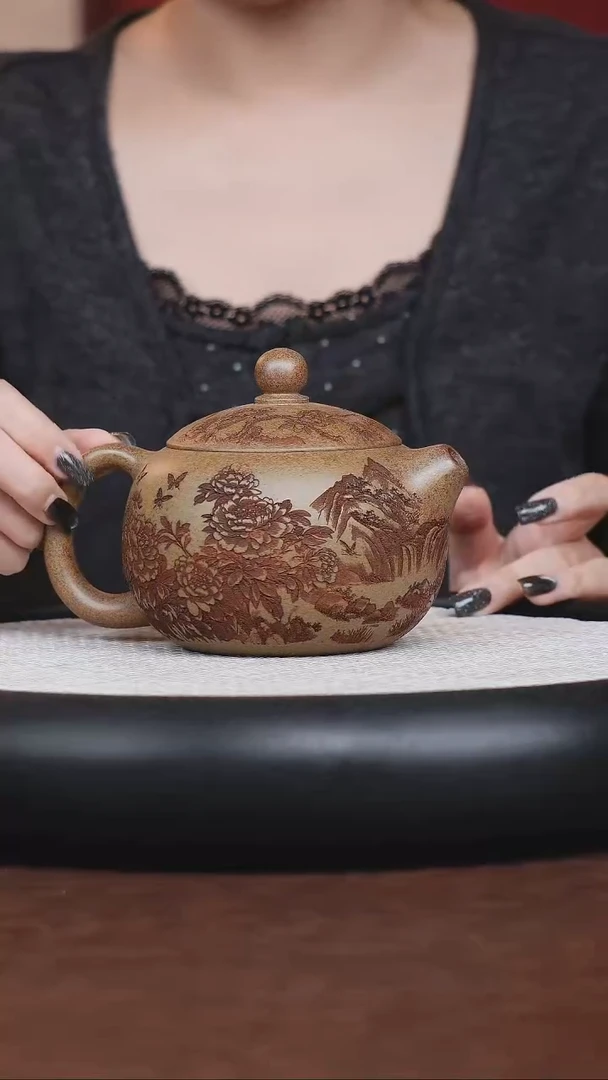 茶壶紫砂宜兴紫砂茶壶茶杯茶宠