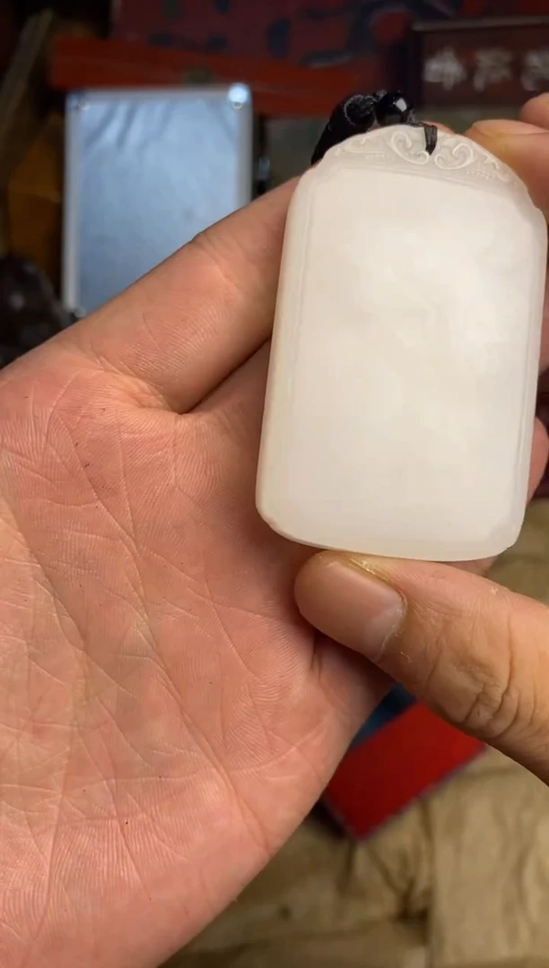 和田玉（墨玉）未镶嵌挂件主播推荐主播推荐