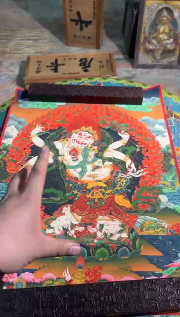 卷轴画卷轴画旭旭的唐卡