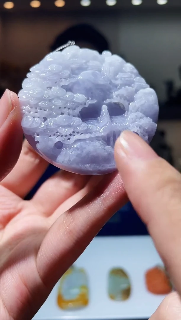 【闪购商品】翡翠颈饰未镶嵌M-@@FXZA022415多样性发一