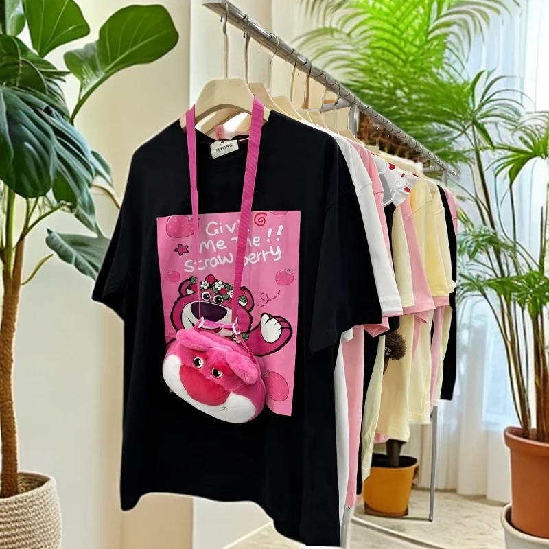 朵伊韩标韩版高品质卡通大T