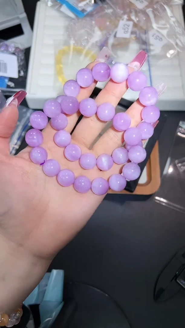 【闪购商品】锂辉石手串未镶嵌53q多样性发其一/1条默认微瑕