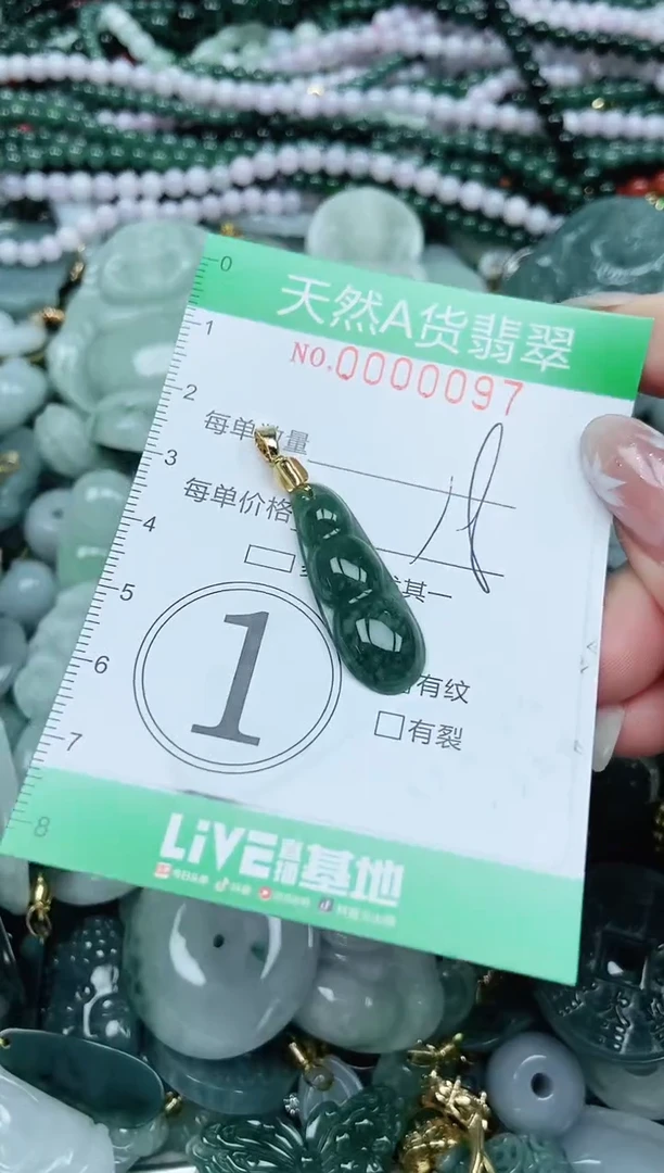 颈饰未镶嵌翡翠翡翠