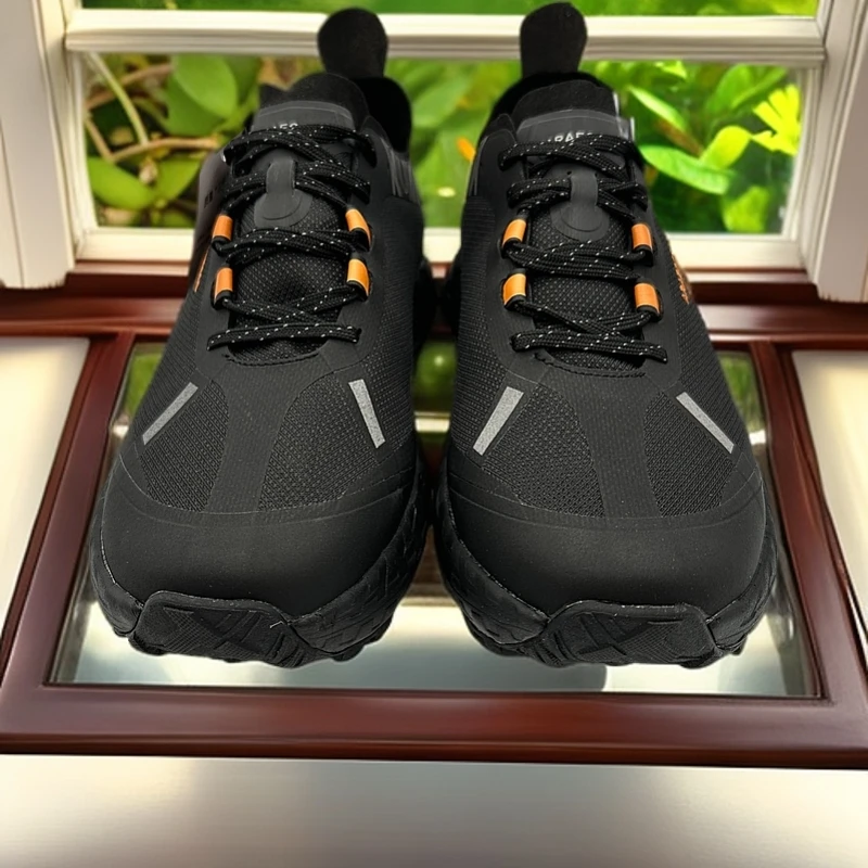 杰尼架高品质户外登山徒步越野鞋耐磨厚底减震透气系带舒适运动鞋