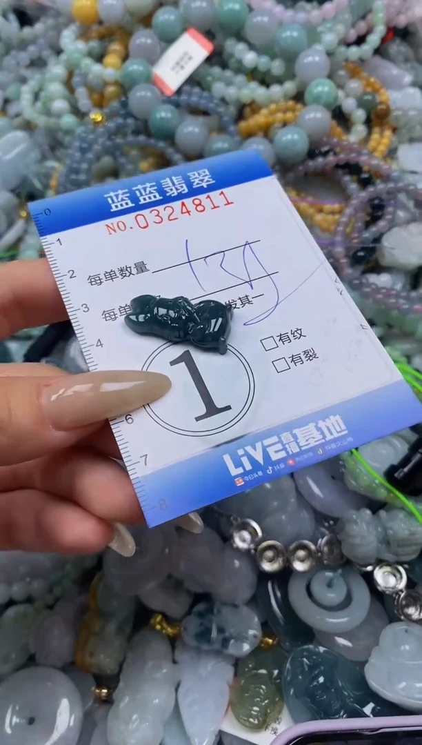 翡翠未镶嵌颈饰闪购0324811