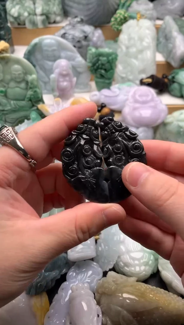 吊坠(不含链)未镶嵌翡翠1