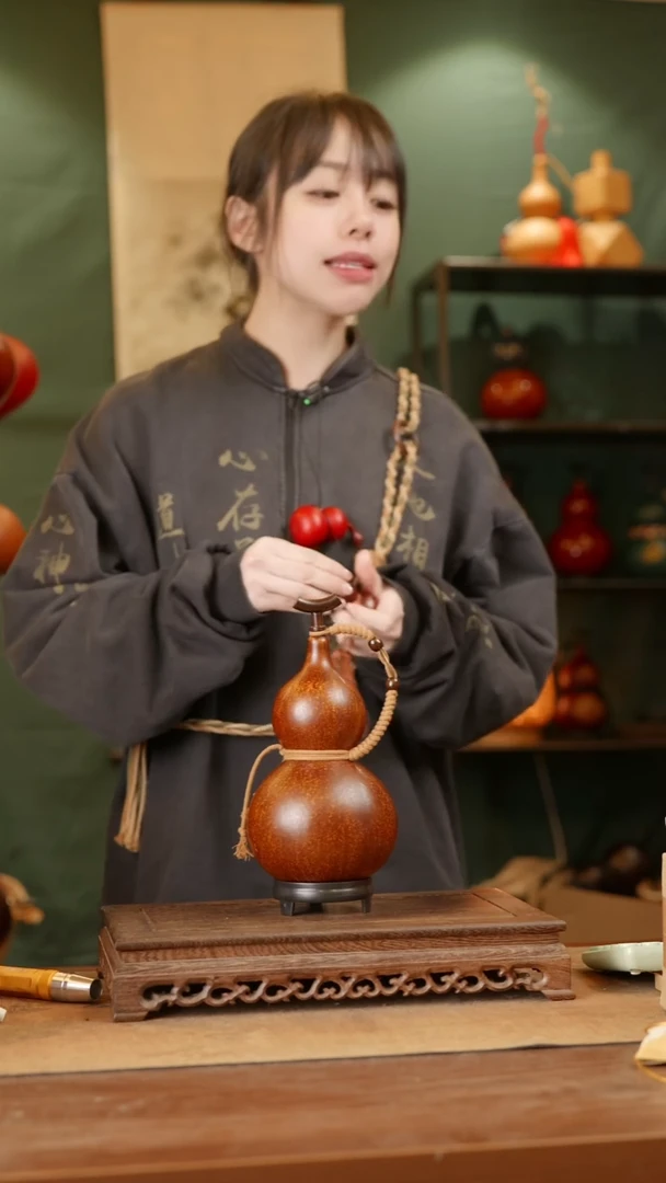 232号精品天然大漆酒葫芦一物一拍~