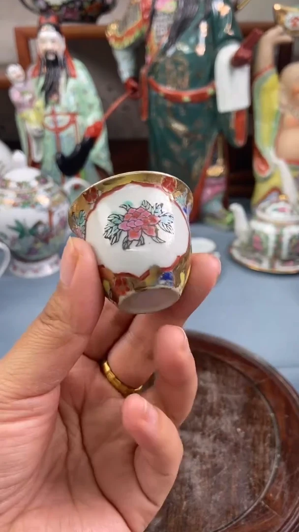 瓷片微瑕慎拍景德镇窑老厂瓷器单件