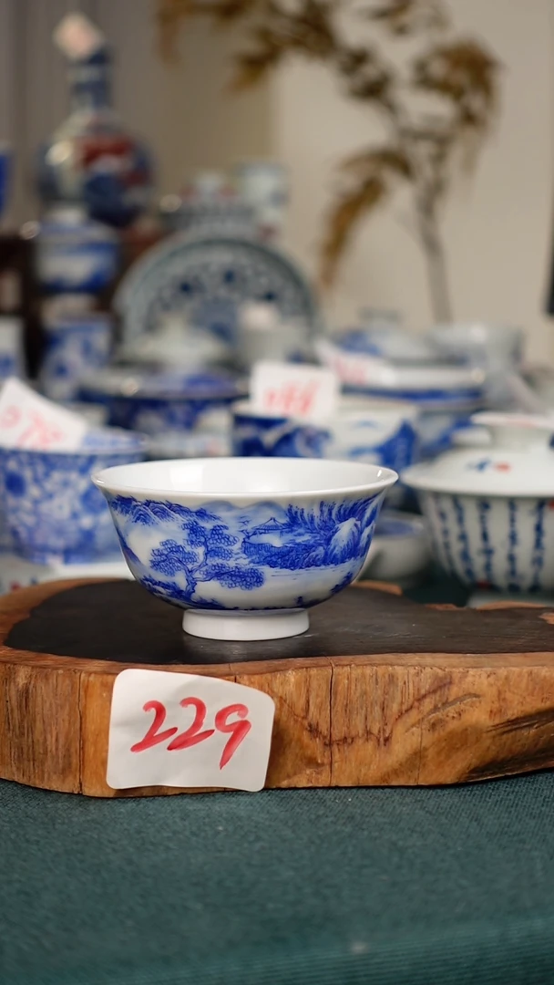 杯229全手工手绘茶器