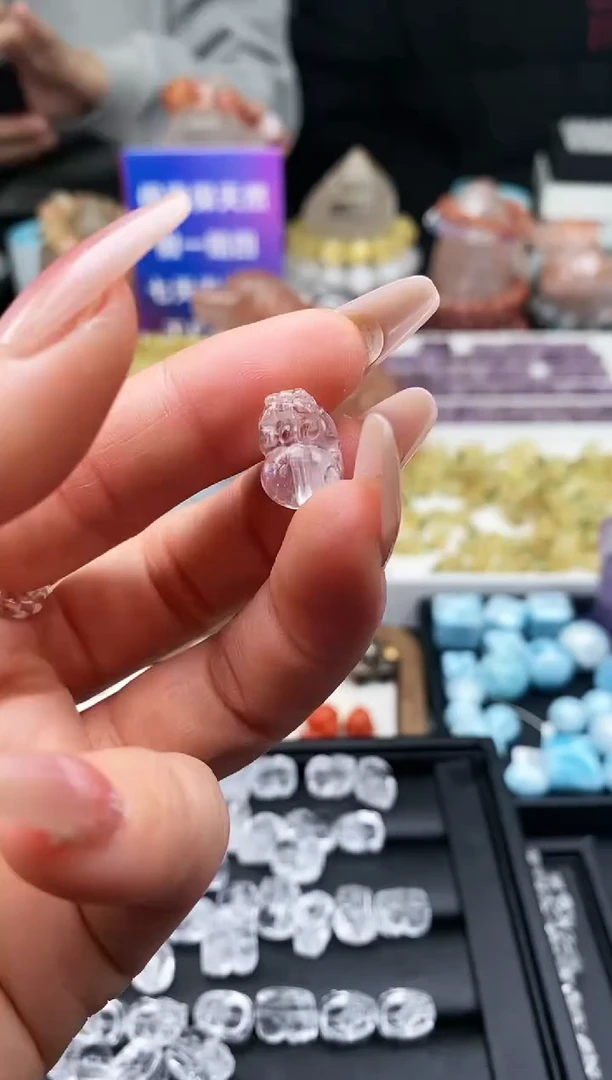 【闪购商品】水晶颈饰未镶嵌4a多样性发其一/2.15/1个