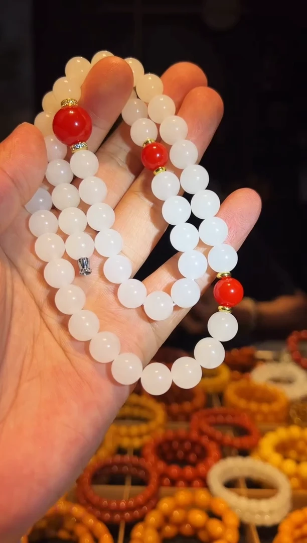 未镶嵌手串和田玉10+多圈