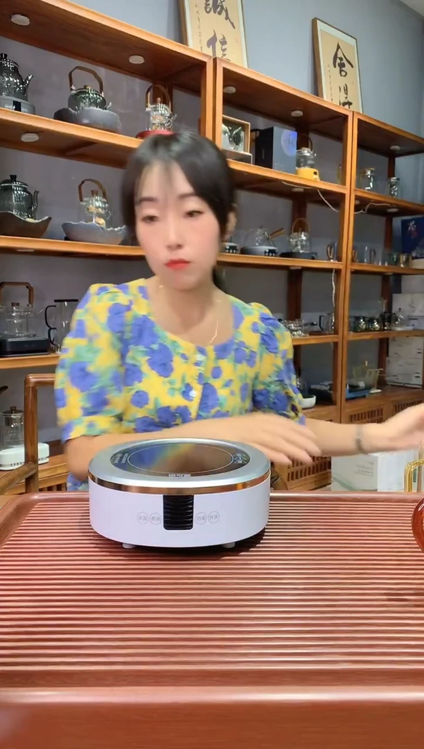 水晶玻璃无盖款悦电白色