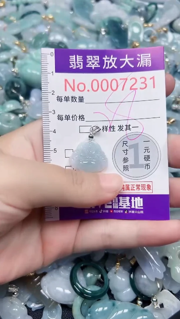 颈饰未镶嵌翡翠7231