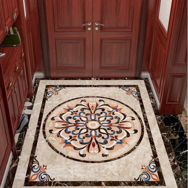 205【100*160】硅藻泥入户门地垫玄关脚垫进门耐脏垫子家用防滑垫
