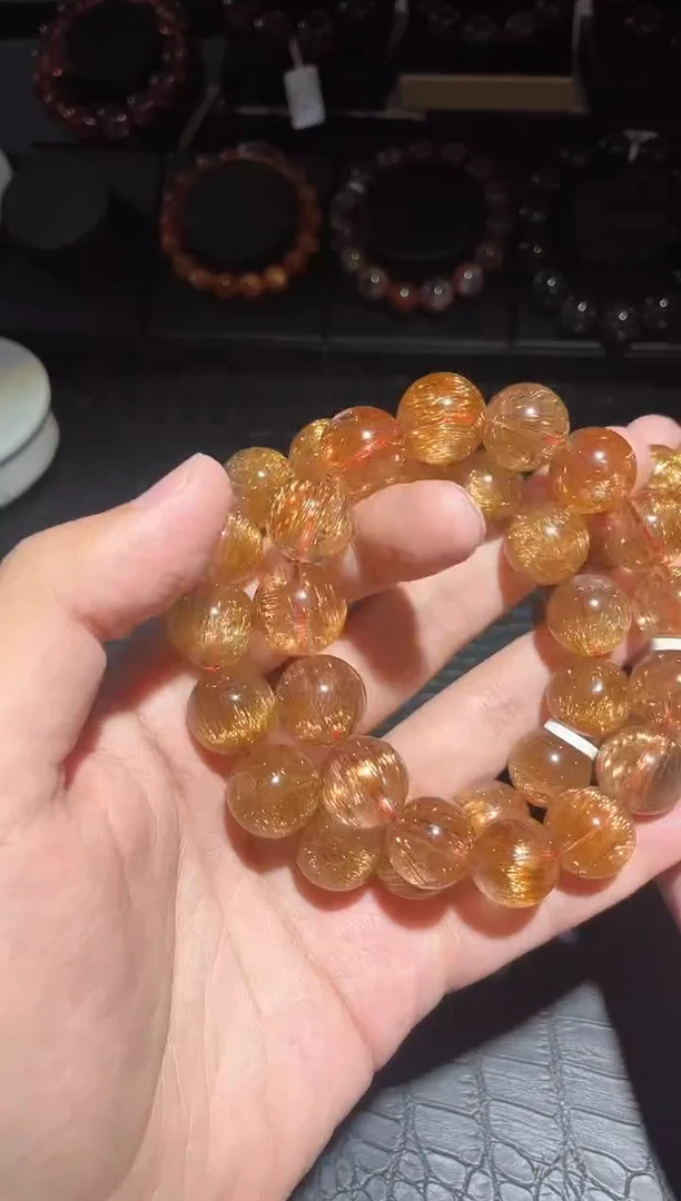 【闪购商品】水晶手链未镶嵌发晶单圈A15（多样性发其一）