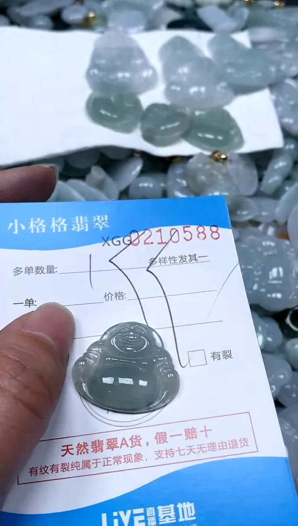 【闪购商品】翡翠颈饰未镶嵌闪购商品0210588