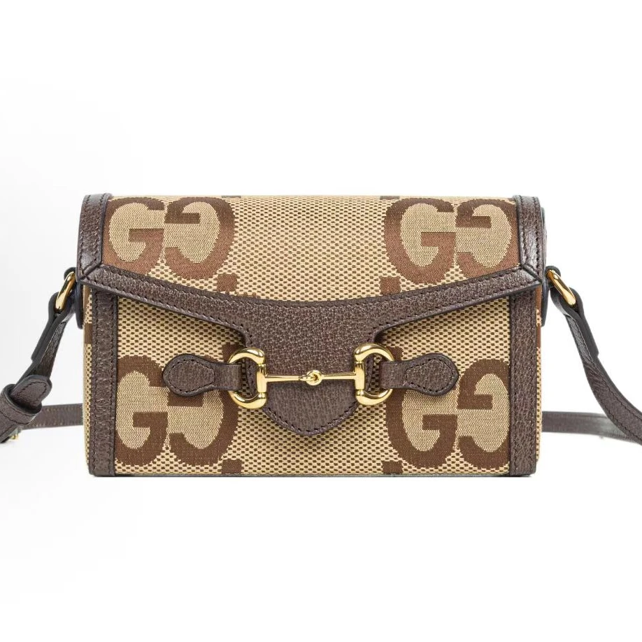 95新 GUCCI/古驰 【白菜】1955手机包横版/BGH005640001