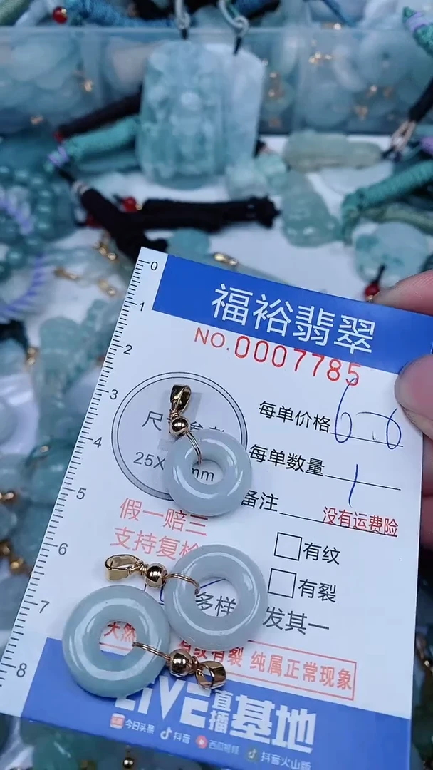 【闪购商品】翡翠颈饰未镶嵌...0007785多样性发其一