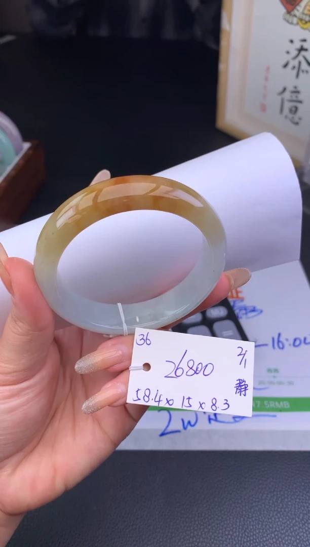 未镶嵌手镯翡翠假一赔三   手镯