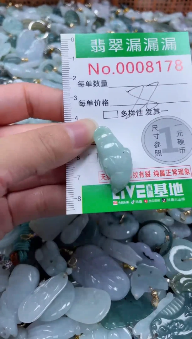 颈饰未镶嵌翡翠8178