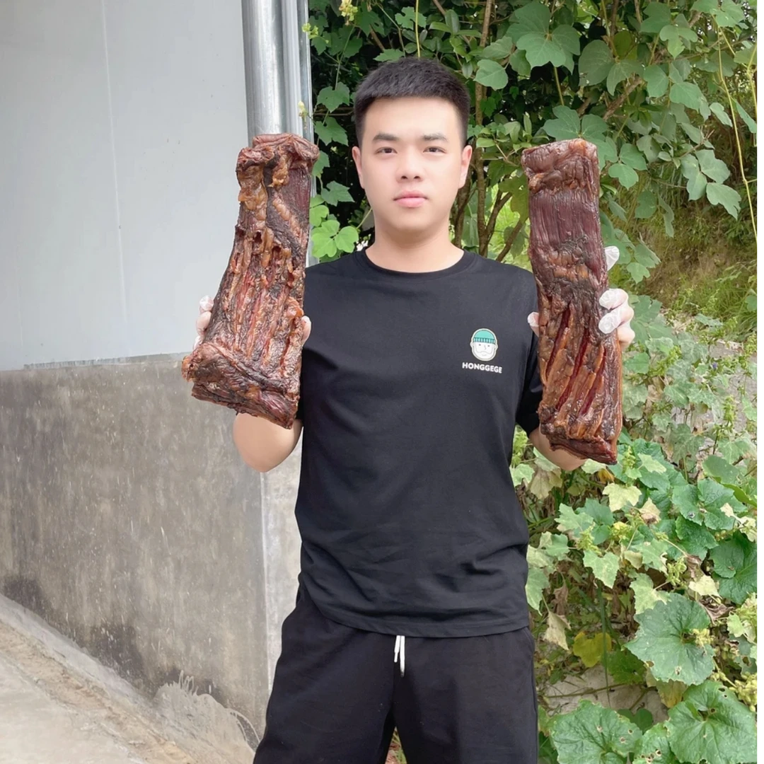 【现称腊肉】萍乡茶树熏制