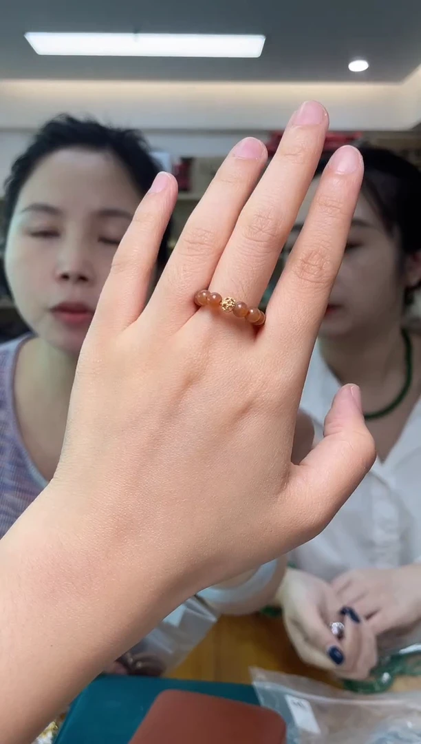 和田玉戒指未镶嵌（多样性单个发货）