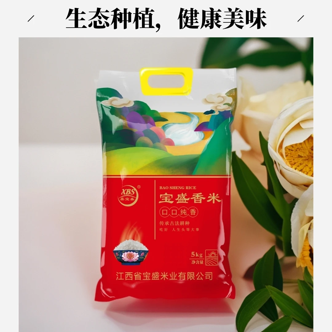 宝盛香米正宗丝苗长粒香大米农家当季新米真空10斤包装5适合送礼