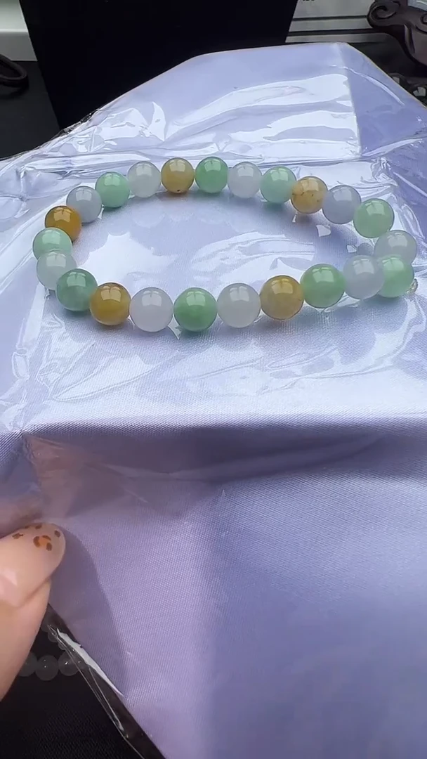 未镶嵌手串翡翠多宝手串