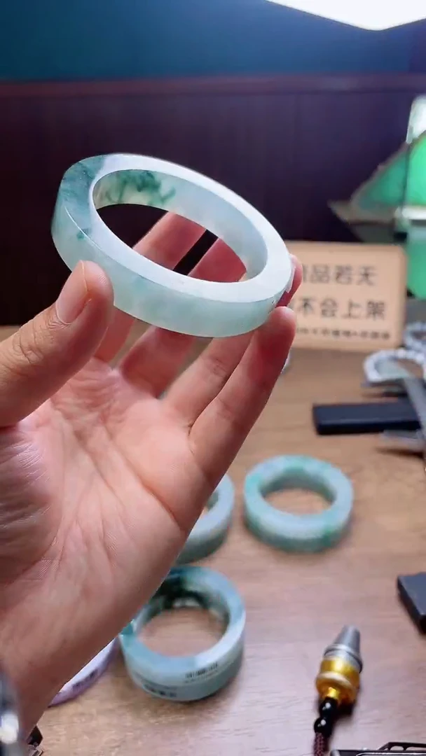 定制翡翠手镯未镶嵌喜*定制