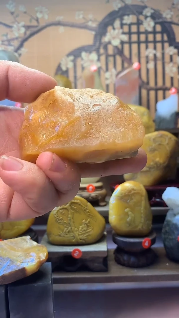 寿山石印石大*寿山石,3255
