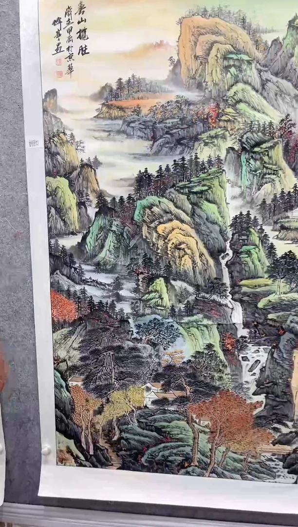 国画张传亭老师的作品3