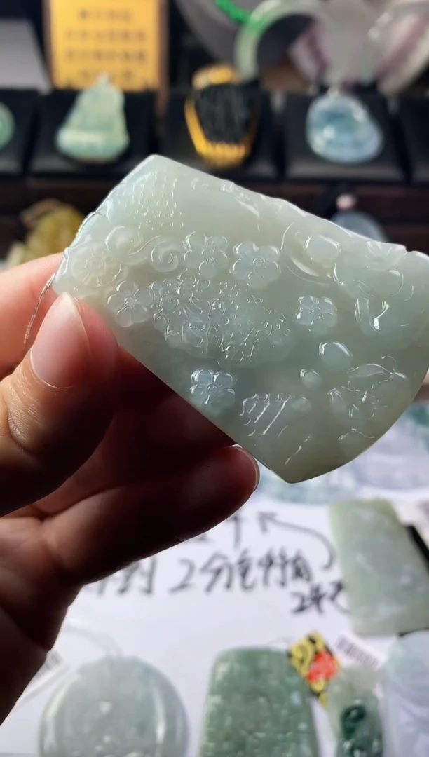 未镶嵌定制翡翠弹*毛货不退不换