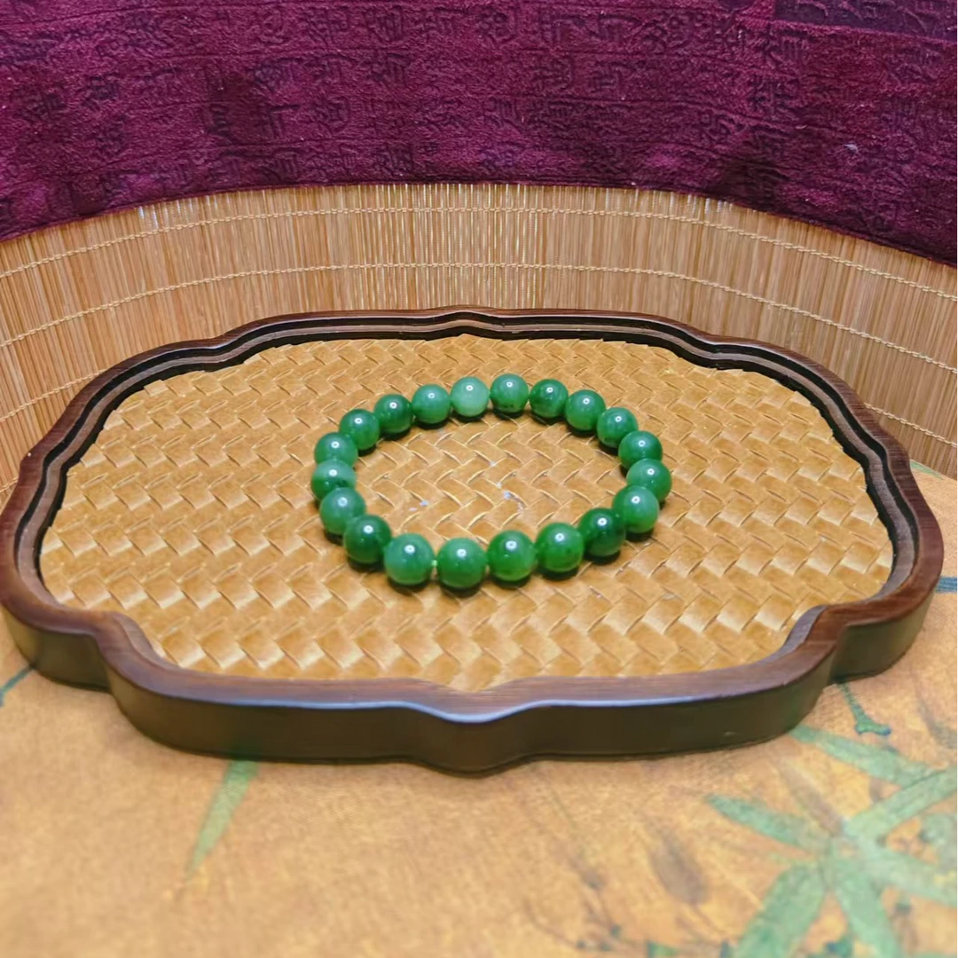 A和田玉碧玉手串（卡10）1692