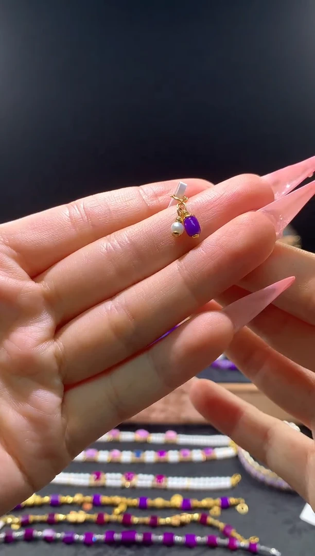 苏纪石（舒俱来）18K金镶嵌.提溜