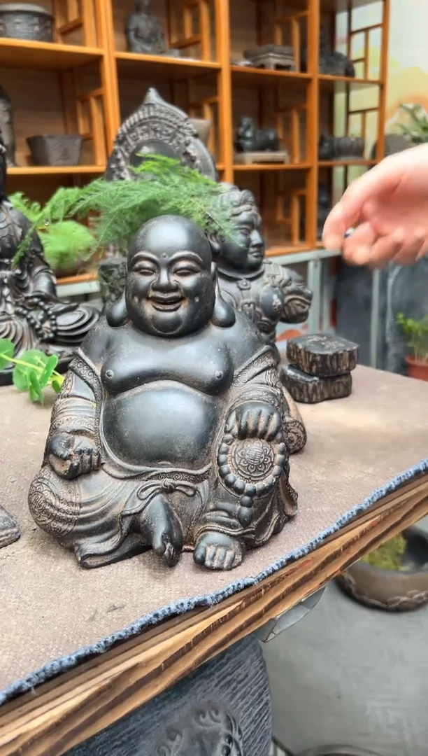 陶土【火山泥】大肚佛