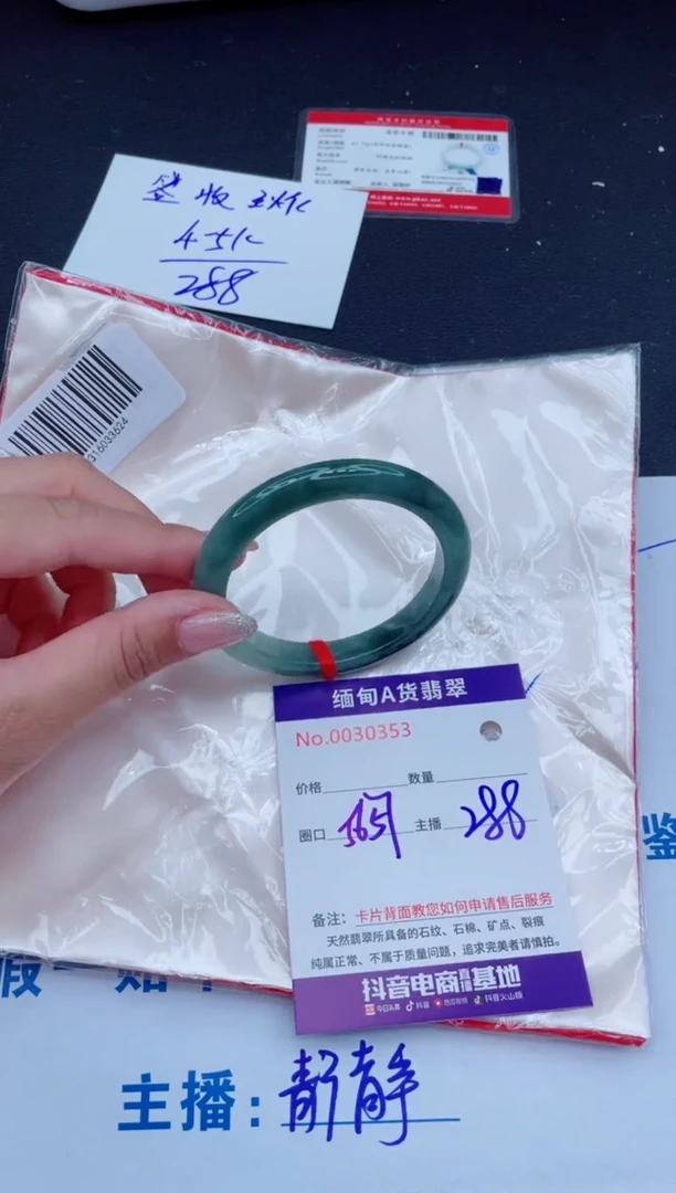 未镶嵌手镯翡翠288