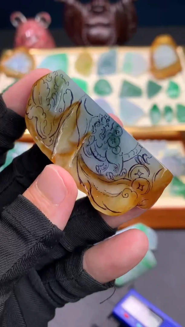 未镶嵌定制翡翠天然翡翠裸石（包工）