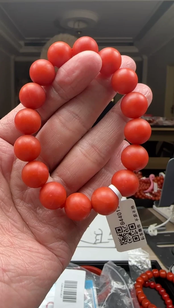 【闪购商品】南红玛瑙13mm阿东寨手串圆珠未镶嵌多样性发一件