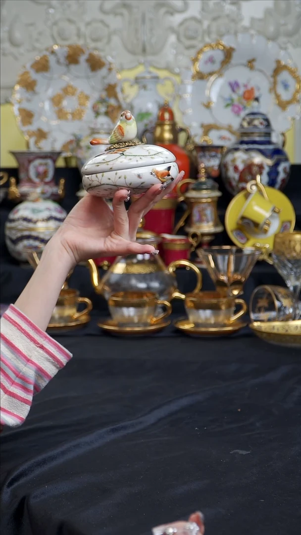 骨瓷婷婷中古器物如图所示67