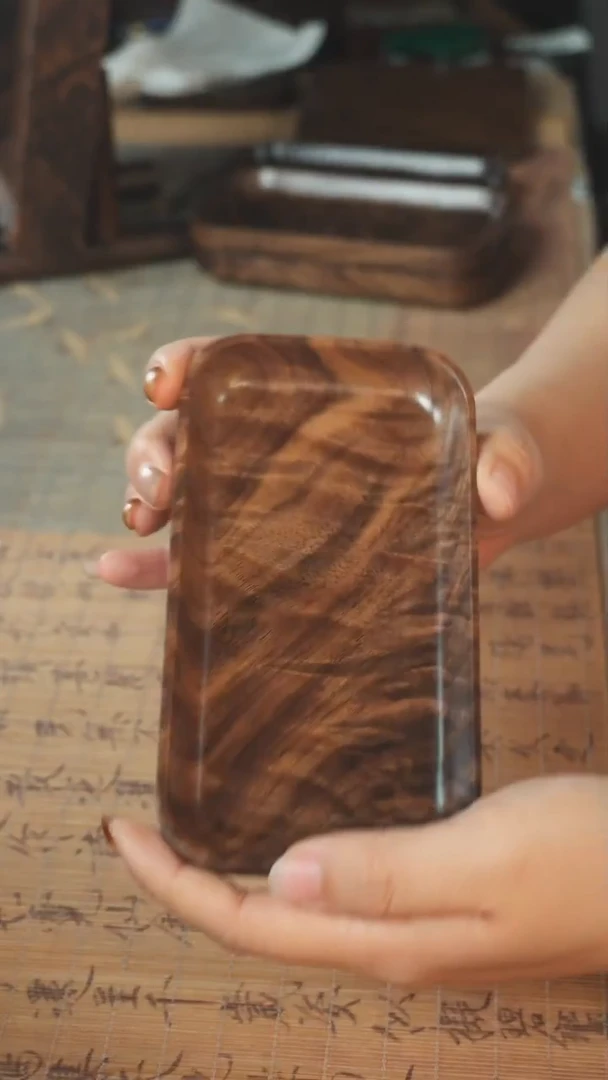 北美黑胡桃木茶盘398