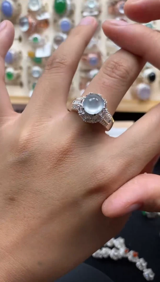 未镶嵌戒指翡翠缅甸天然a货翡翠