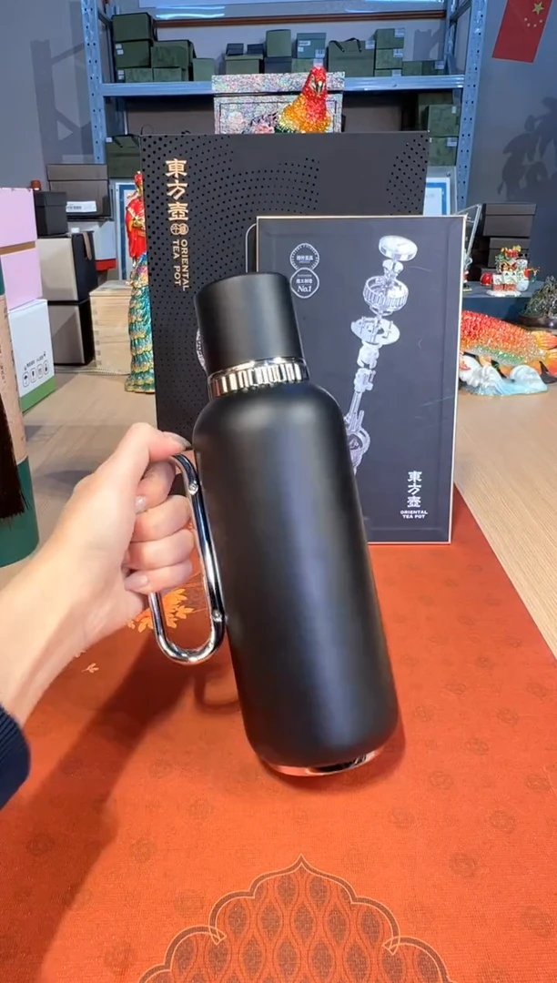 【闪购商品】杯112十八藏东方壶（瘦高款）黑