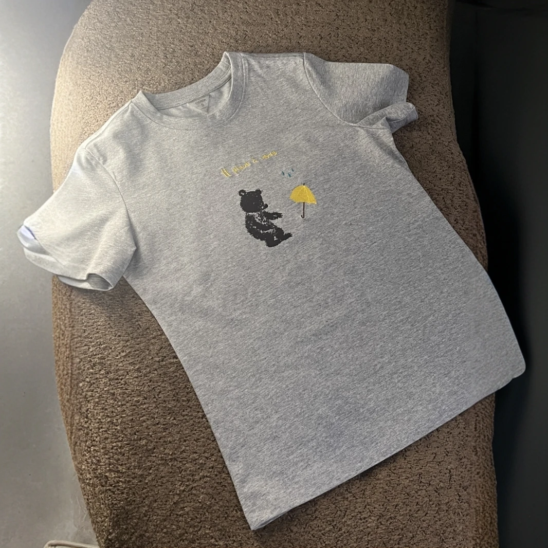 QUPENGME凉感索罗娜~夏季刺绣款防晒防紫外线休闲短高级感男装