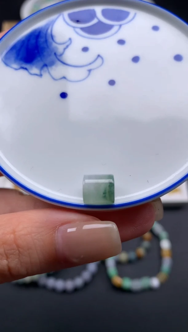 翡翠散珠天然翡翠A0126