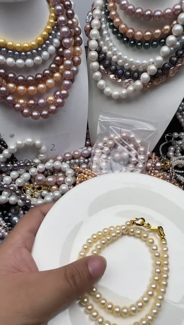 【闪购商品】淡水珍珠颈饰未镶嵌1