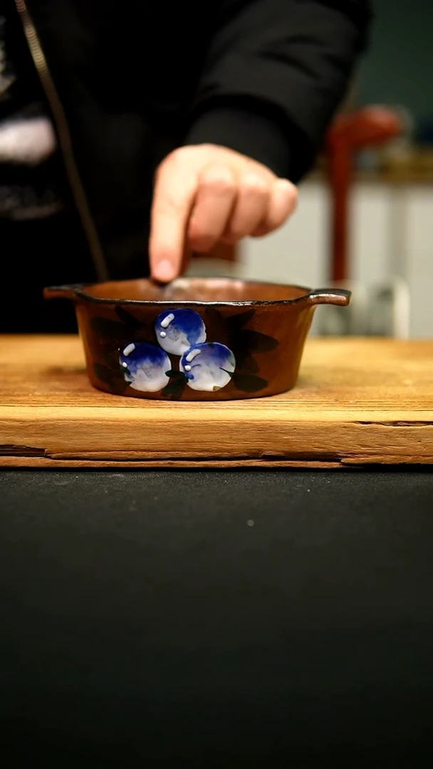 @@陶园瓷舍@@纯手工手绘@高温釉下彩