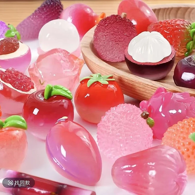 （直播代拆）实色夜光大果混合盲袋对对碰水果盲袋