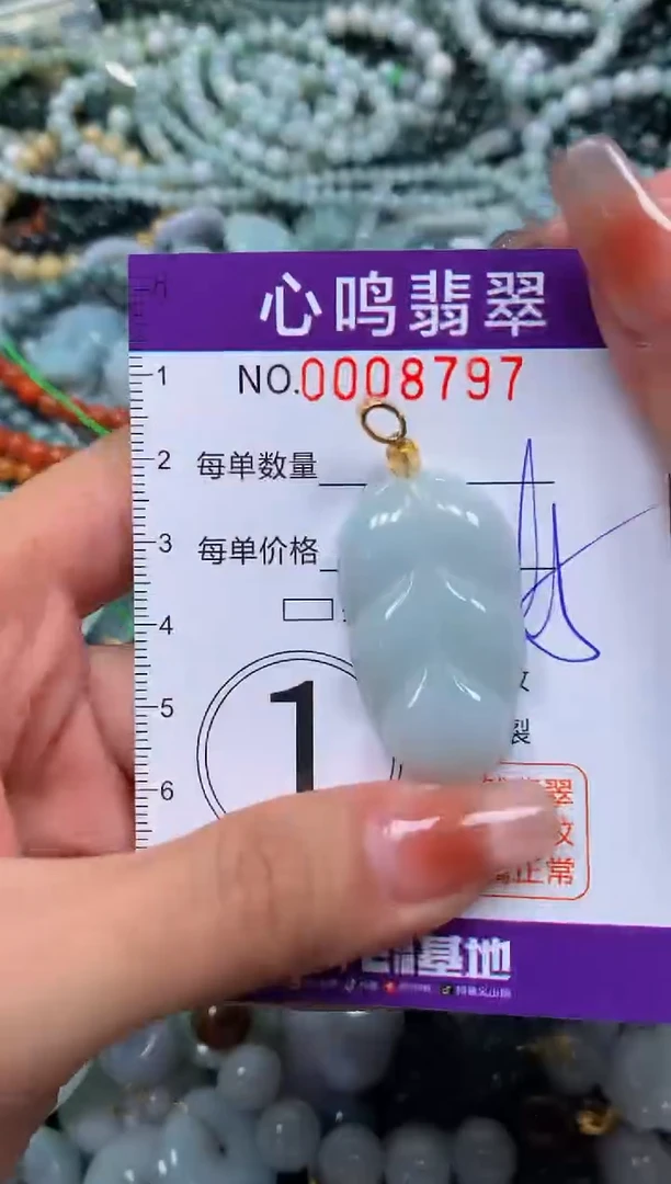 颈饰未镶嵌翡翠闪购008797