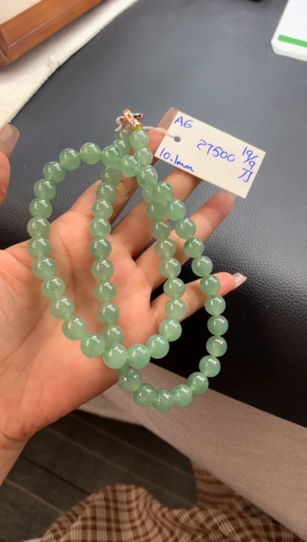 未镶嵌手串翡翠珠链