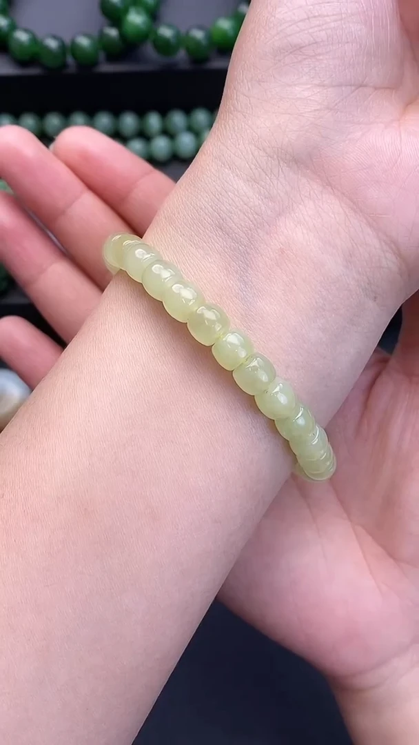 未镶嵌手链和田玉手串